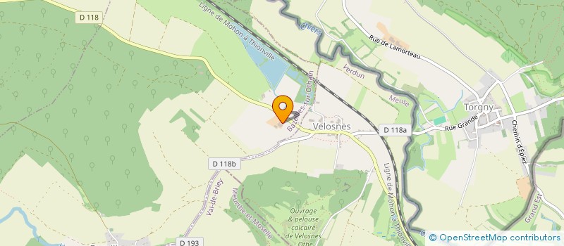 localisation de l'entreprise GAEC DES BOULLIERS à HAN-LES-JUVIGNY