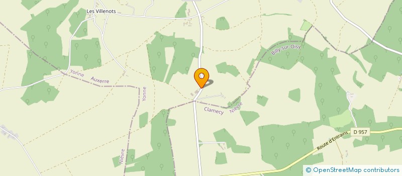 localisation de l'entreprise GAEC DES BOURRYS  ETAIS-LA-SAUVIN