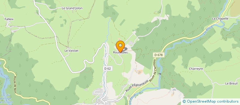 localisation de l'entreprise GAEC DES BOUTONS D'OR à CONDAT