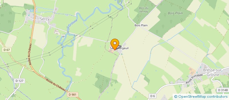 localisation de l'entreprise GAEC DES BUIS  BRESSE-SUR-GROSNE