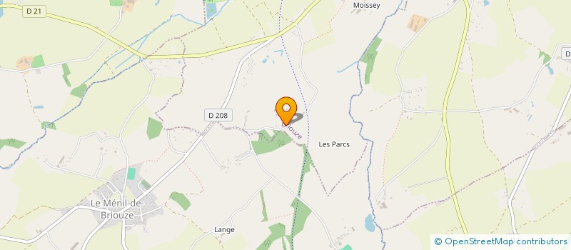 localisation de l'entreprise GAEC DES BULAIES à BRIOUZE