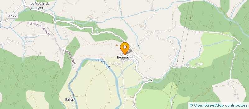 localisation de l'entreprise GAEC DES CAMPELS  MONTLAUR