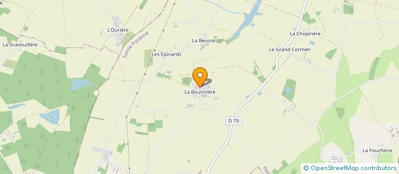 localisation de l'entreprise GAEC DES CARIOLETS à SAINTE-PAZANNE