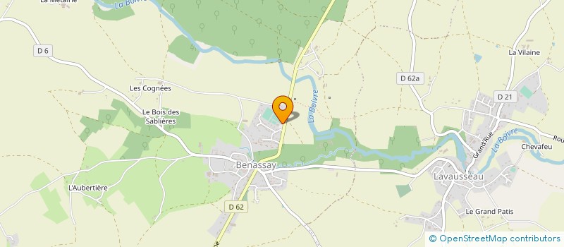 localisation de l'entreprise GAEC DES CAROLINES à BOIVRE-LA-VALLEE