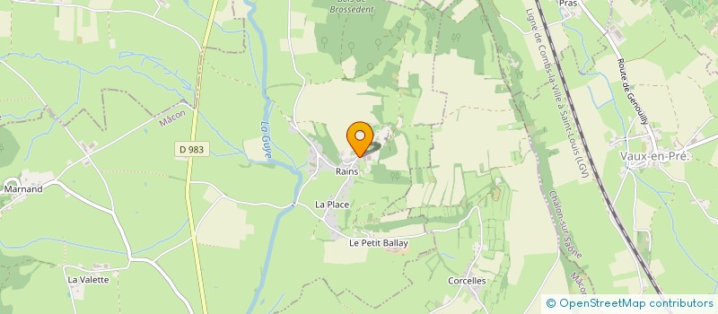 localisation de l'entreprise GAEC DES CARRIERES à JONCY