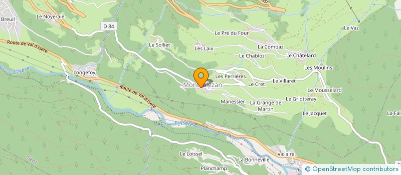 localisation de l'entreprise GAEC DES CARRONS à LES CHAPELLES