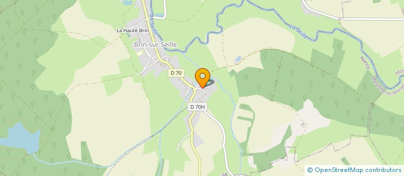 localisation de l'entreprise GAEC DES CENT SOUCIS  MONCEL-SUR-SEILLE