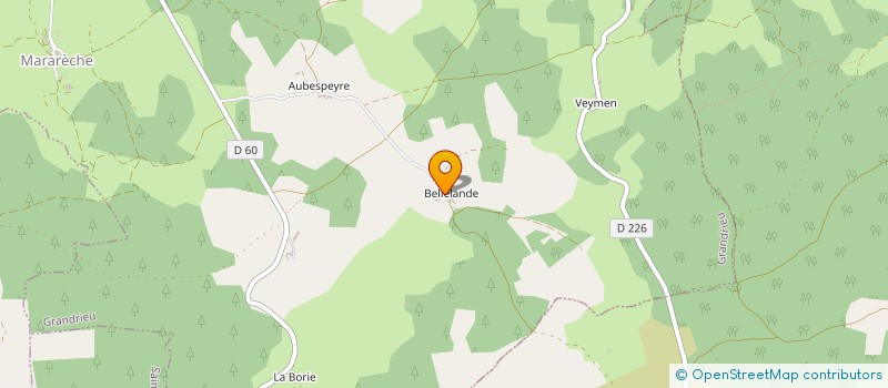 localisation de l'entreprise GAEC DES CERISIERS à GRANDRIEU