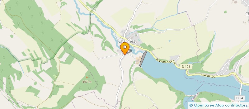 localisation de l'entreprise GAEC DES CERISIERS à CHARMES