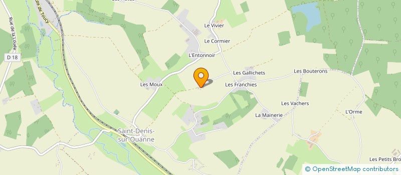 localisation de l'entreprise GAEC DES CHAILLOTS à CHARNY OREE DE PUISAYE