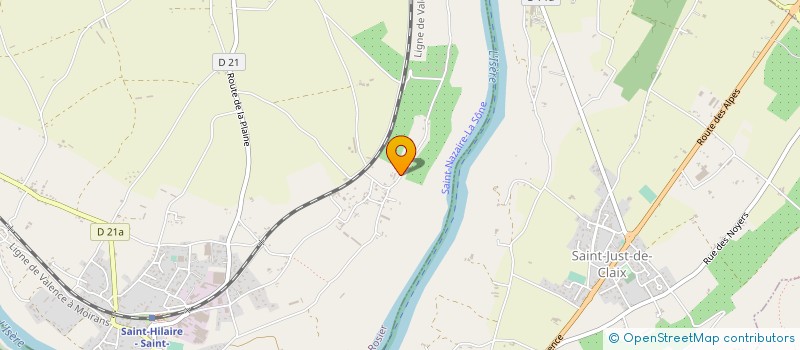 localisation de l'entreprise GAEC DES CHAMOIS à SAINT-HILAIRE-DU-ROSIER