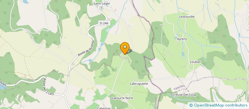 localisation de l'entreprise GAEC DES CHAMPS à PENNE-D'AGENAIS