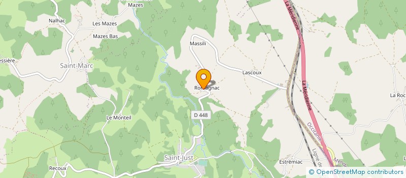 localisation de l'entreprise GAEC DES CHANTERELLES à VAL D'ARCOMIE