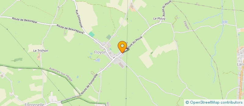 localisation de l'entreprise GAEC DES CHAPELLES à FLOYON