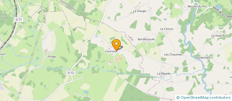localisation de l'entreprise GAEC DES CHARMILLES à SAINT-GERMAIN-BEAUPRE