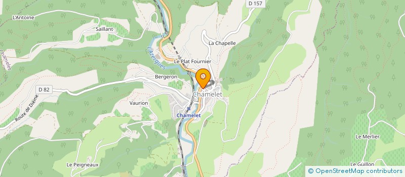 localisation de l'entreprise GAEC DES CHARTREUX à FRONTENAS