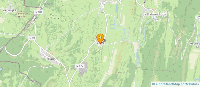 localisation de l'entreprise GAEC DES CHATS SAUVAGES à VAL-D'EPY