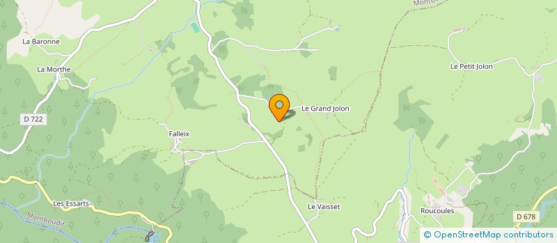 localisation de l'entreprise GAEC DES CHAZEAUX à SAINT-SATURNIN
