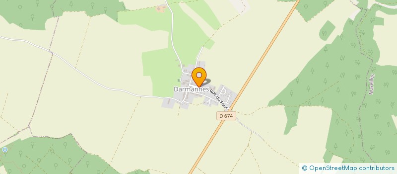 localisation de l'entreprise GAEC DES CHENES à DARMANNES