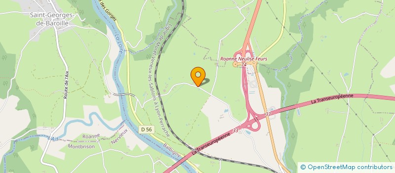 localisation de l'entreprise GAEC DES CHENES  BALBIGNY