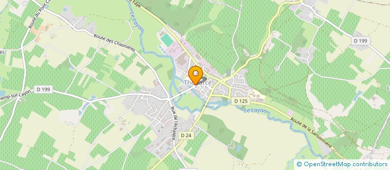 localisation de l'entreprise GAEC DES CHENES ROUGES  TERRANJOU