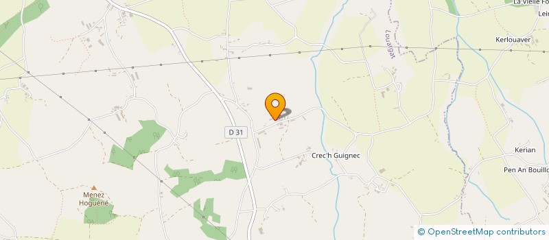 localisation de l'entreprise GAEC DES CHENES VERTS  LOUARGAT