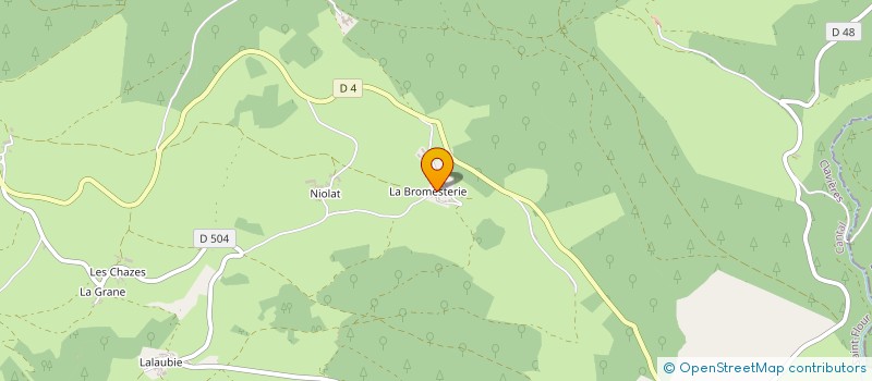 localisation de l'entreprise GAEC DES CIMES à CLAVIERES