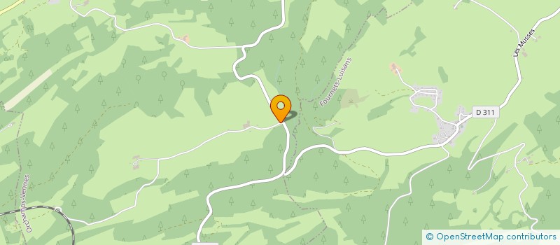 localisation de l'entreprise GAEC DES CLOCHETTES JOLIOT à ORCHAMPS-VENNES