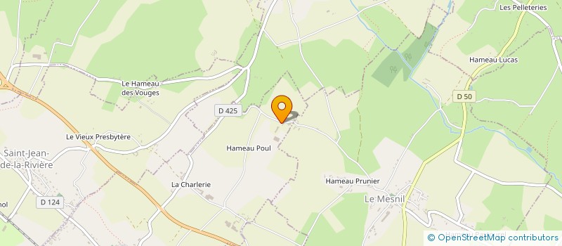 localisation de l'entreprise GAEC DES COTTES à SAINT-GEORGES-DE-LA-RIVIERE