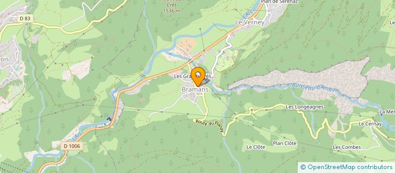 localisation de l'entreprise GAEC DES COULOURS à VAL-CENIS