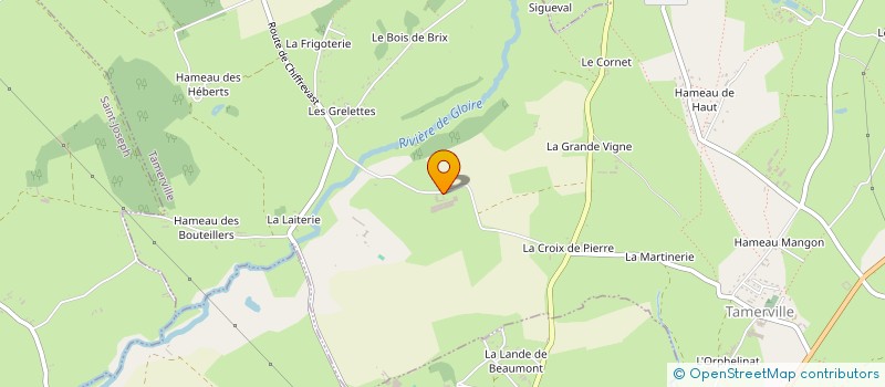 localisation de l'entreprise GAEC DES COURTILS à TAMERVILLE