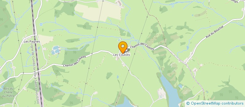 localisation de l'entreprise GAEC DES COUTOTS  BREUIL (LE)