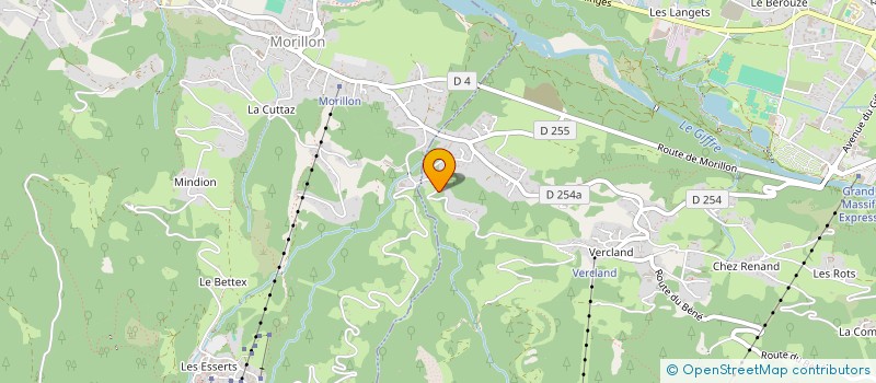 localisation de l'entreprise GAEC DES CROES CANAILLES à SAMOENS