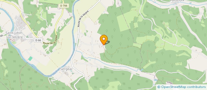 localisation de l'entreprise GAEC DES CROQUANTS  SERGEAC