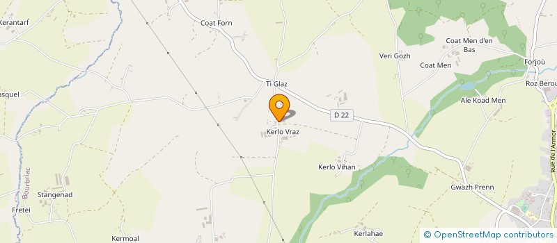 localisation de l'entreprise GAEC DES CYPRES à BOURBRIAC