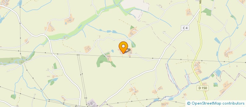 localisation de l'entreprise GAEC DES DEUX CHEMINS à MONTREVAULT-SUR-EVRE