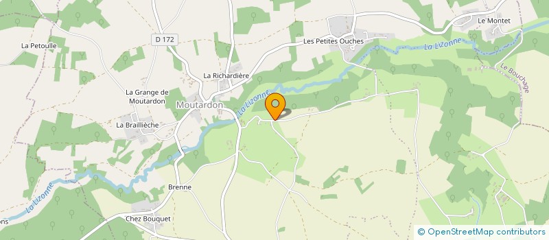 localisation de l'entreprise GAEC DES DEUX LOGIS à LES ADJOTS