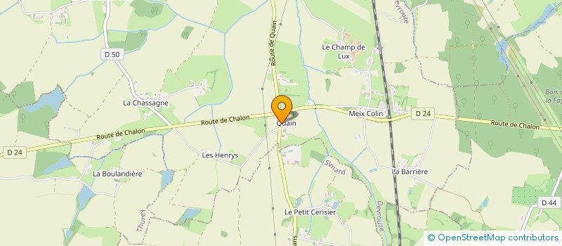 localisation de l'entreprise GAEC DES DEUX PUITS à DEVROUZE