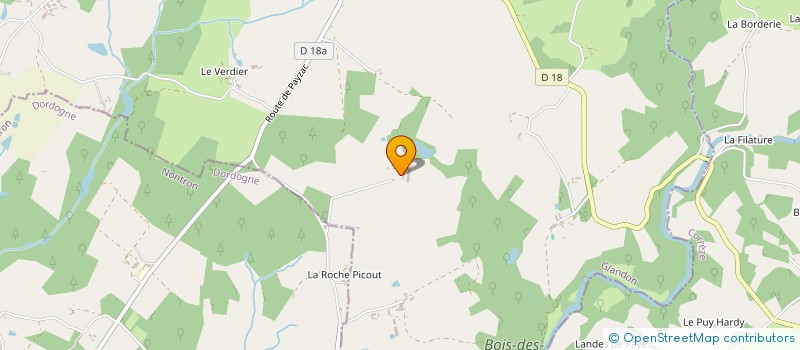 localisation de l'entreprise GAEC DES DEUX TERRES à GLANDON