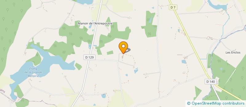 localisation de l'entreprise GAEC DES DIABLINTHES  JUBLAINS