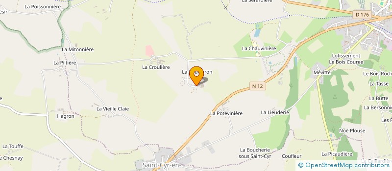 localisation de l'entreprise GAEC DES DOMAINES à PRE-EN-PAIL-SAINT-SAMSON