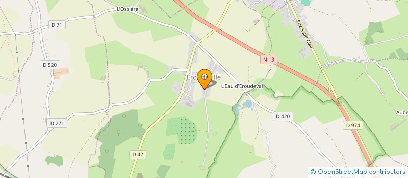 localisation de l'entreprise GAEC DES DOUVES à ECAUSSEVILLE