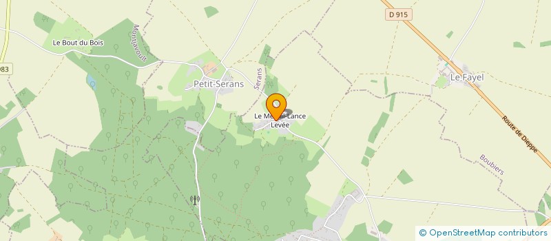 localisation de l'entreprise GAEC DES ECUREUILS  HADANCOURT-LE-HAUT-CLOCHER