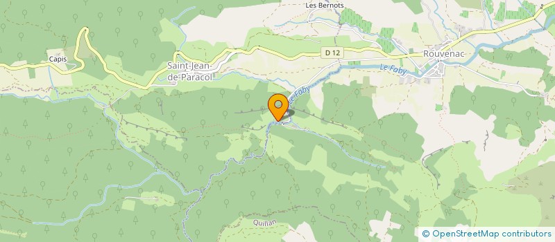 localisation de l'entreprise GAEC DES ENCANTADES  VAL-DU-FABY