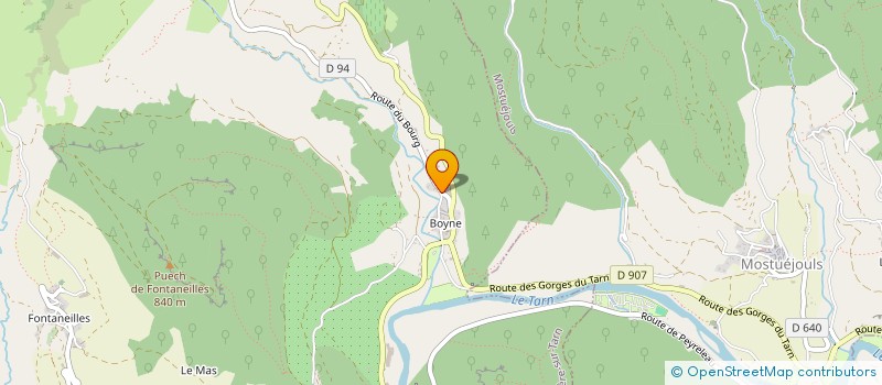 localisation de l'entreprise GAEC DES ENDIVIERS à RIVIERE-SUR-TARN