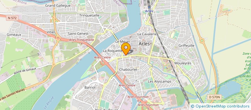 localisation de l'entreprise GAEC DES ENGANES à ARLES