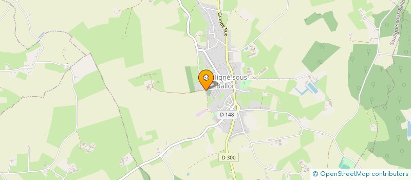 localisation de l'entreprise GAEC DES EPINAIS à SOULIGNE SOUS BALLON