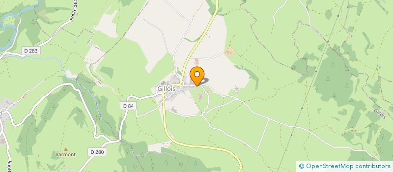 localisation de l'entreprise GAEC DES EPINETTES  GILLOIS