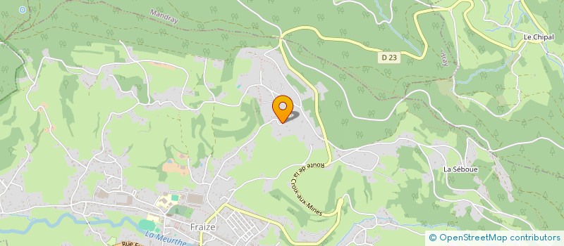 localisation de l'entreprise GAEC DES ERIMONTS à FRAIZE