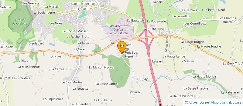 localisation de l'entreprise GAEC DES ESTUAIRES à MAEN ROCH